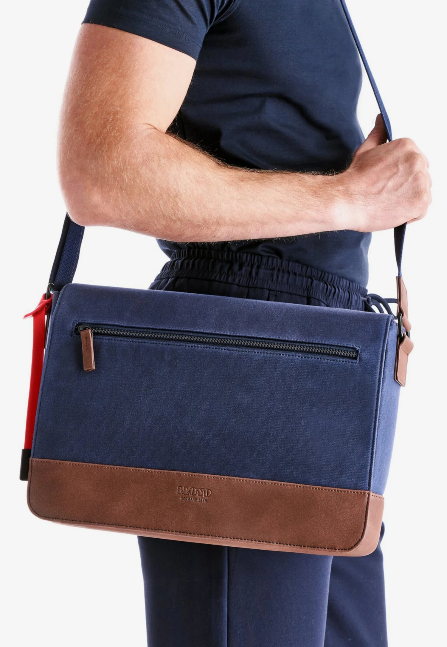 Lloyd Sacoches à Bandoulière Sac à Bandoulière Homme Bleu Foncé 3 Lloyd Sacoches à Bandoulière Sac à Bandoulière Homme Bleu Foncé – Image 3