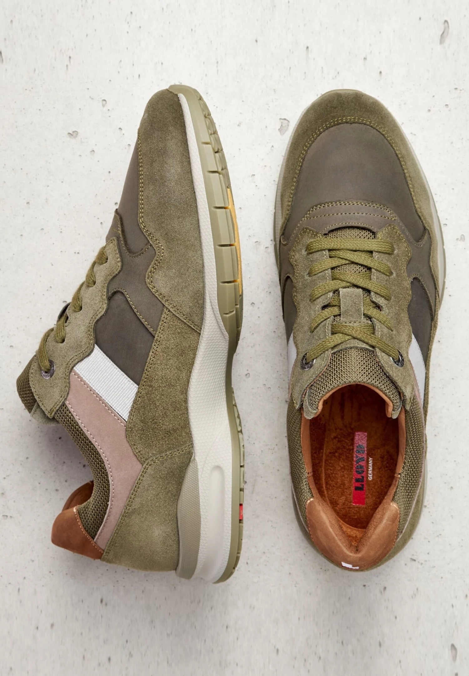 Lloyd Baskets Détentes Baskets Basses KANT Homme Vert 5 Lloyd Baskets Détentes Baskets Basses KANT Homme Vert – Image 5