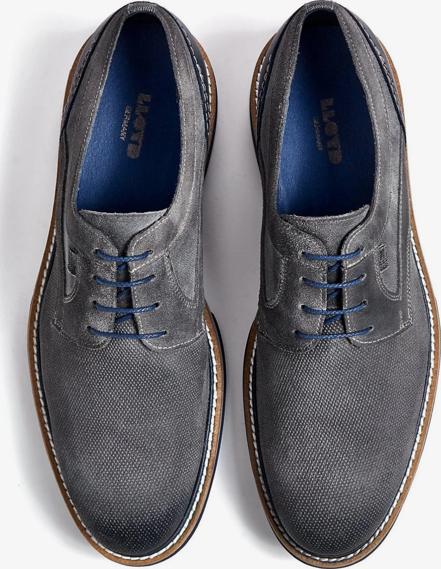 Lloyd Chaussures Classiques Professionnelles Chaussure à Lacets Darris Homme Gris 4 Lloyd Chaussures Classiques Professionnelles Chaussure à Lacets Darris Homme Gris – Image 4