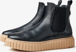 Lloyd Bottines Chelsea Boots Femme Noir