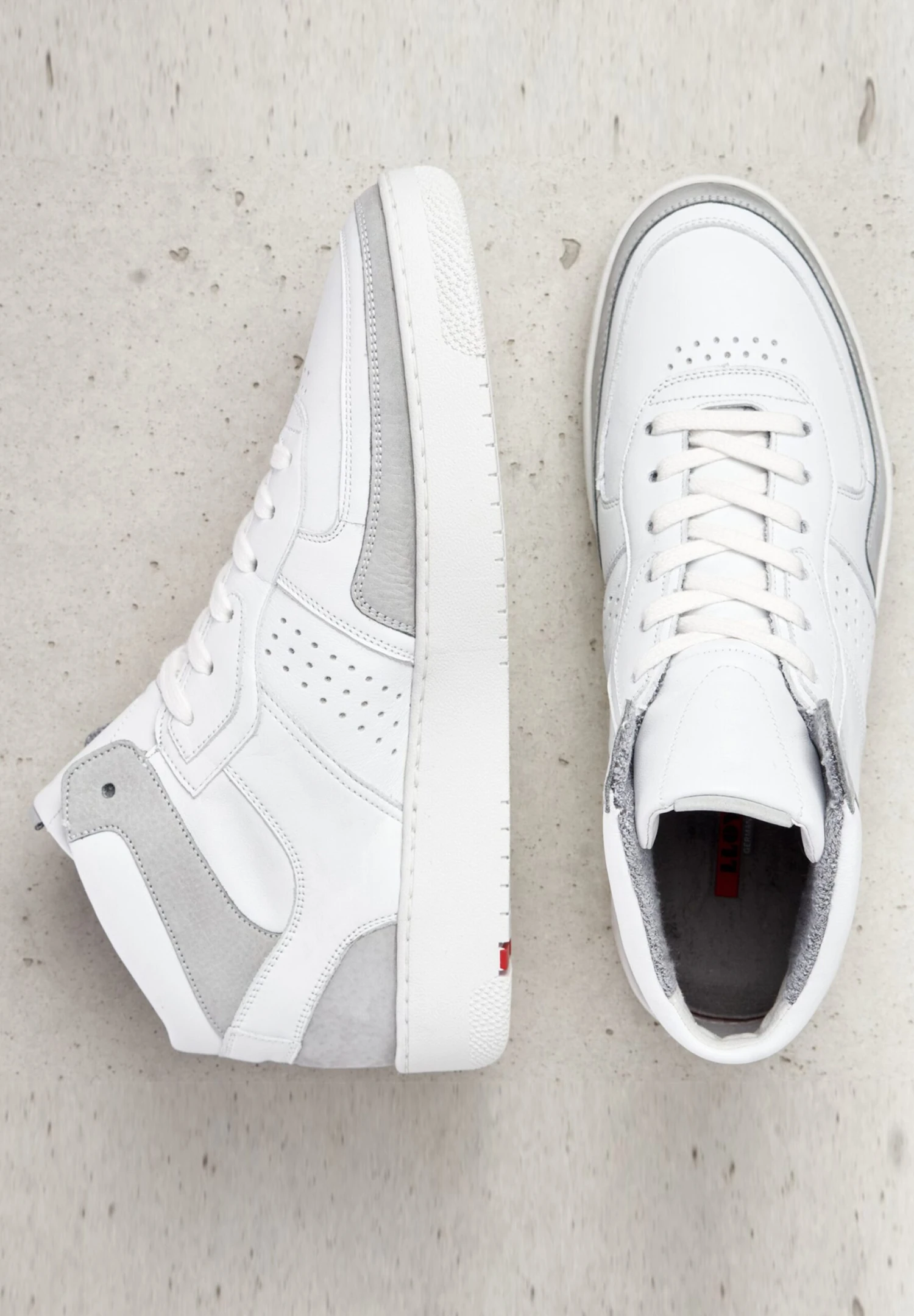 Lloyd Baskets Montantes Baskets Hautes Alister Homme Gris 2 Lloyd Baskets Montantes Baskets Hautes Alister Homme Gris – Image 2