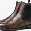 Lloyd Bottines Chelsea Boots Femme Brun Foncé