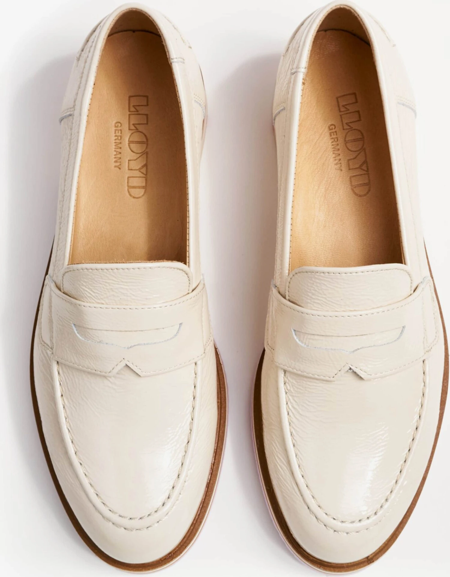 Lloyd Slippers Chaussure Basse Femme Blanc 3 Lloyd Slippers Chaussure Basse Femme Blanc – Image 3