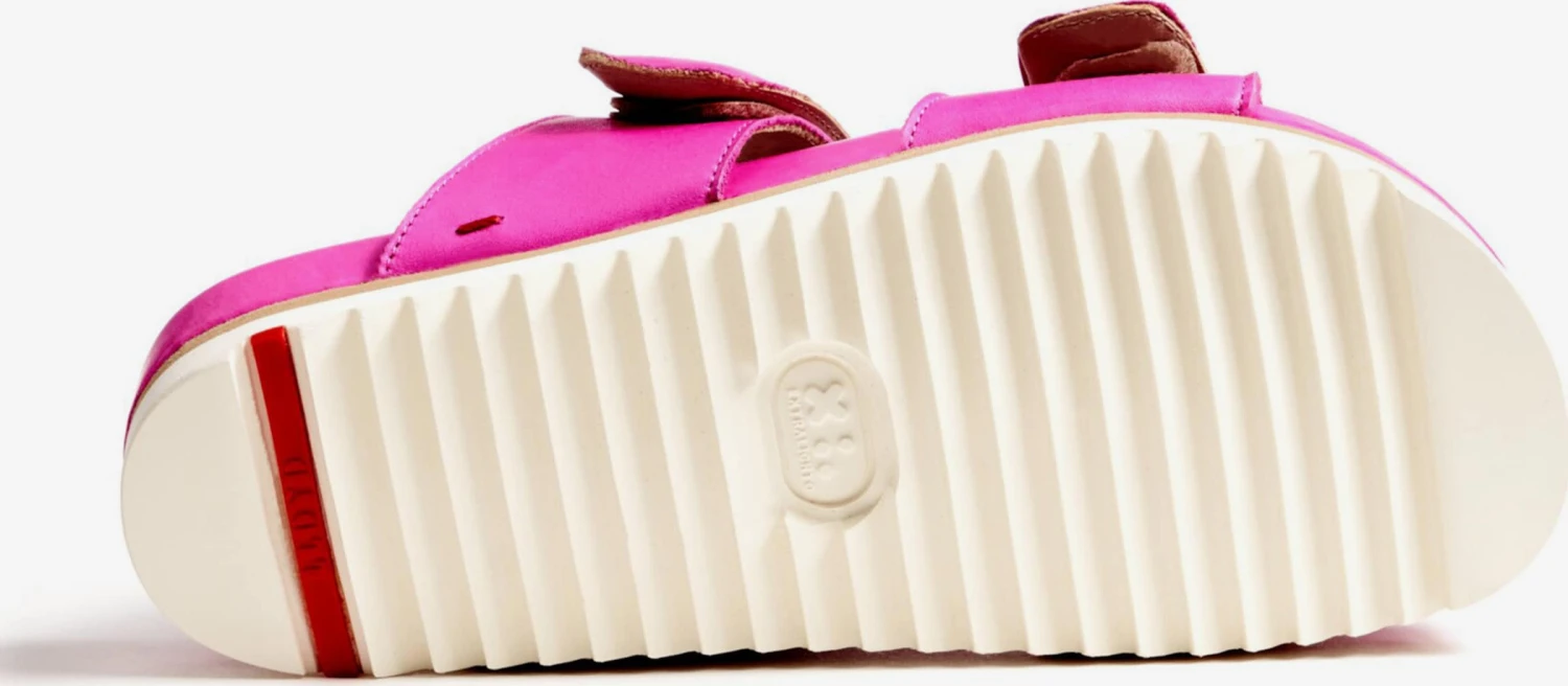 Lloyd Sandales à Plateau Mule Femme Fuchsia 4 Lloyd Sandales à Plateau Mule Femme Fuchsia – Image 4