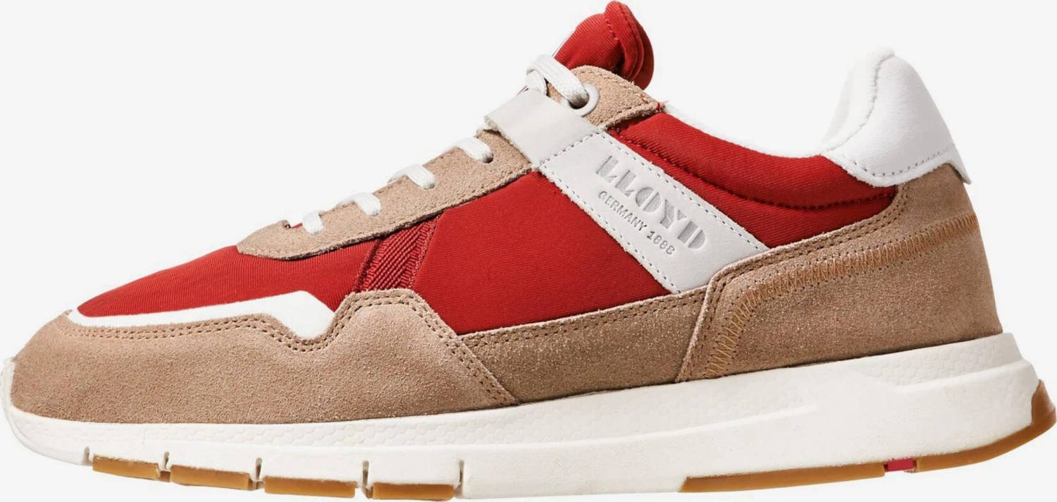 Lloyd Baskets Running Baskets Basses ENJO Homme Rouge / Rouge Foncé 2 Lloyd Baskets Running Baskets Basses ENJO Homme Rouge / Rouge Foncé – Image 2