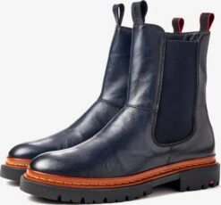 Lloyd Bottines Chelsea Boots Femme Bleu