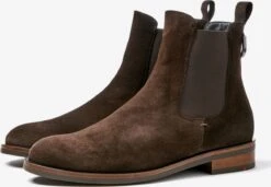 Lloyd Bottines Chelsea Boots Femme Marron