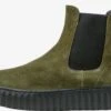 Lloyd Bottines Chelsea Boots Femme Vert