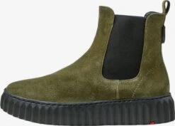 Lloyd Bottines Chelsea Boots Femme Vert