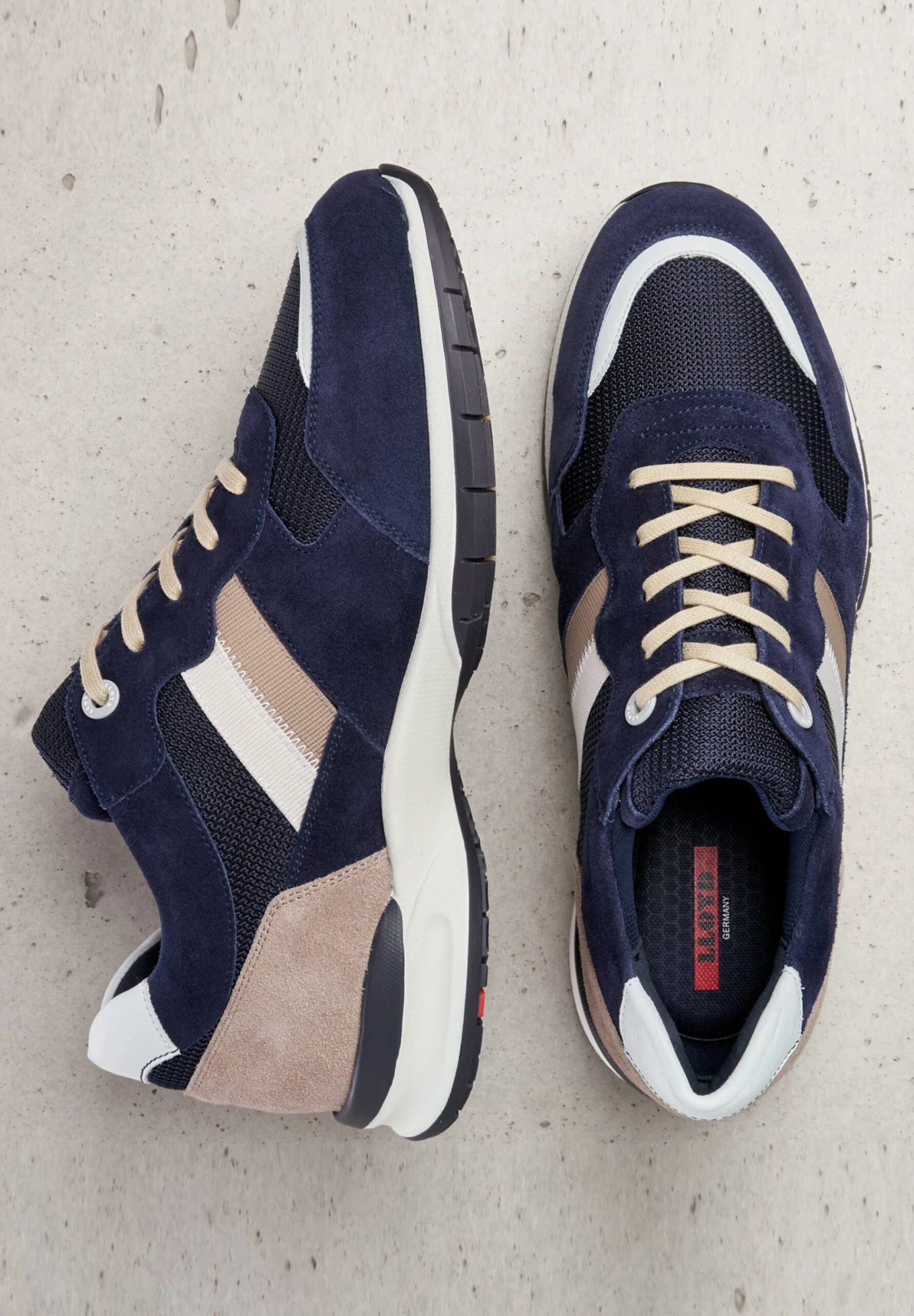 Lloyd Baskets Détentes Baskets Basses KAP Homme Bleu 2 Lloyd Baskets Détentes Baskets Basses KAP Homme Bleu – Image 2